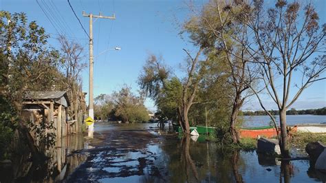 Rio Dos Sinos Transborda E Inunda Reas Ribeirinhas Em Canoas Rs