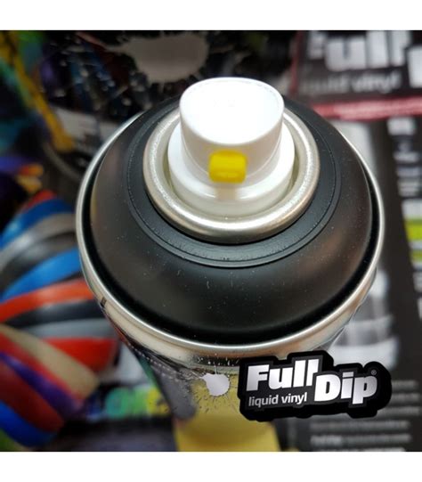 Vinilo Liquido Full Dip Spray Negro Mate