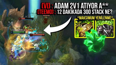 MAKSİMUM CAN YENİLENMESİ NASUS 12 DAKİKADA 300 STACK League of