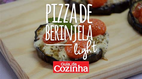 Receita De Pizza De Berinjela Alto Astral