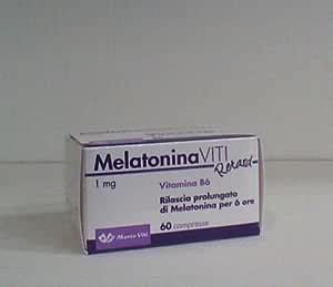 X Melatonina Viti Retard Da Mg Con Vit B Cpr Migliora Qualita