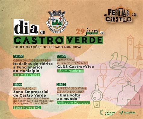 R Dio Castrense Dia De Castro Verde Celebrado No Feriado Municipal