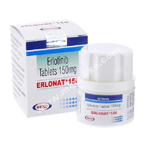 Erlonat 150 mg : Erlotinib | ANTI cancer | Erlotinib Side Effects | medslike