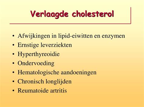 Ppt Cholesterol En Zijn Hart En Bloedvaten Powerpoint Presentation