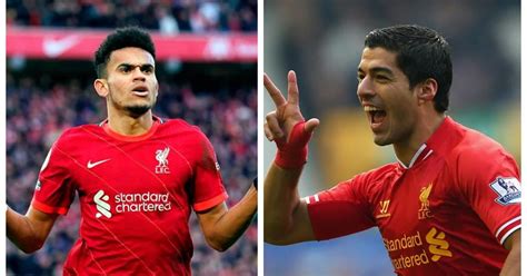 Los Números De Luis Díaz Y Luis Suárez Con La Camiseta Del Liverpool Infobae