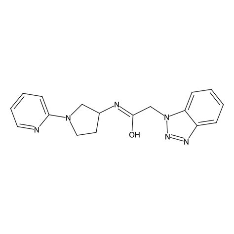 Buy H Benzo D Triazol Yl N Pyridin Yl Pyrrolidin