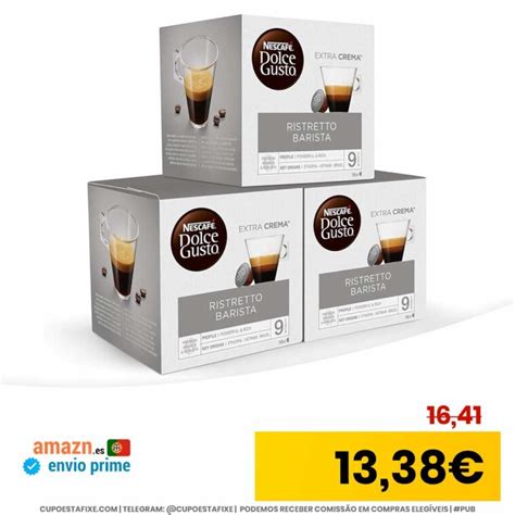 NESCAFÉ Dolce Gusto Ristretto barista intensidade 9 pack 3 x 16