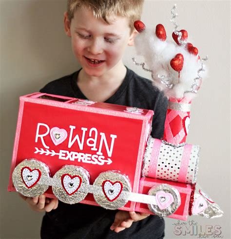 Diy Valentine S Day Card Box All Aboard The Love Train Train