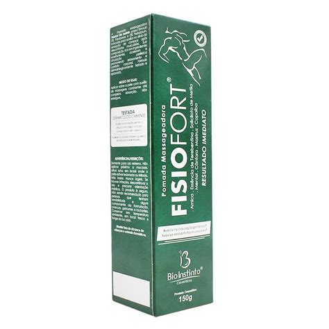 Pomada Massageadora Fisiofort G Bio Instinto