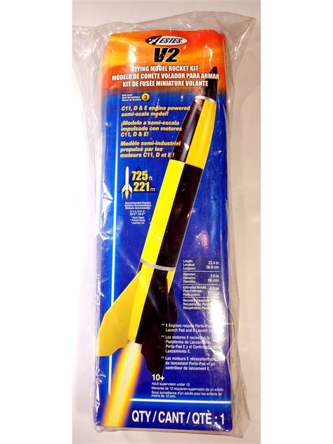 Buy Estes V2 Flying Model Rocket Kit 3228 — Launch Lab Rocketry