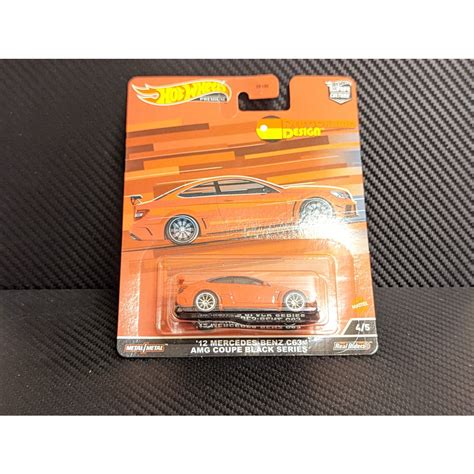 Hot Wheels 風火輪 汽車文化 德國車系 Mercedes Benz C AMG coupe 血紅 蝦皮購物