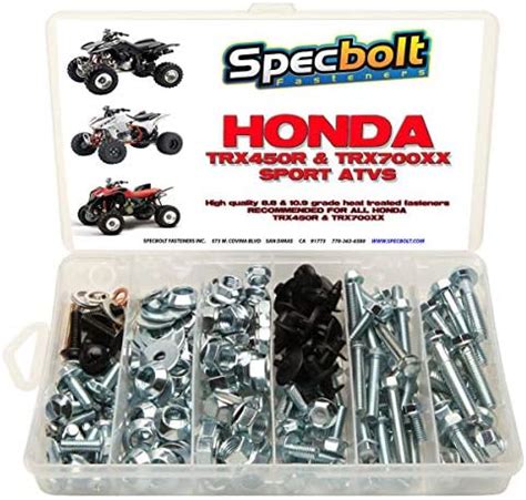 Amazon Specbolt Brand Pc Bolt Kit Fits Honda Trx R Trx Er