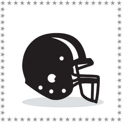 Football Silhouette illustration, Football Silhouette, football helmet ...