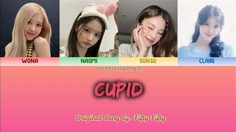 Fifty Fifty 피프티 피프티 Cupid Cover By Lv Entertainment Youtube