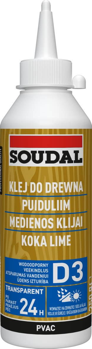 Wodoodporny Klej Do Drewna 65A Soudal