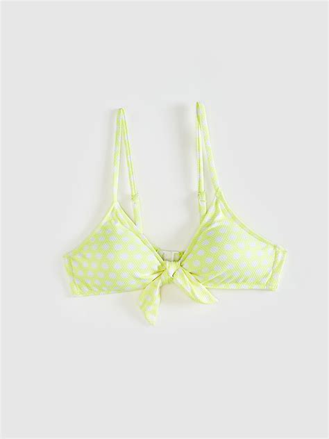 LCW DREAM Kadın Desenli Bikini Üst S Z LU LCW