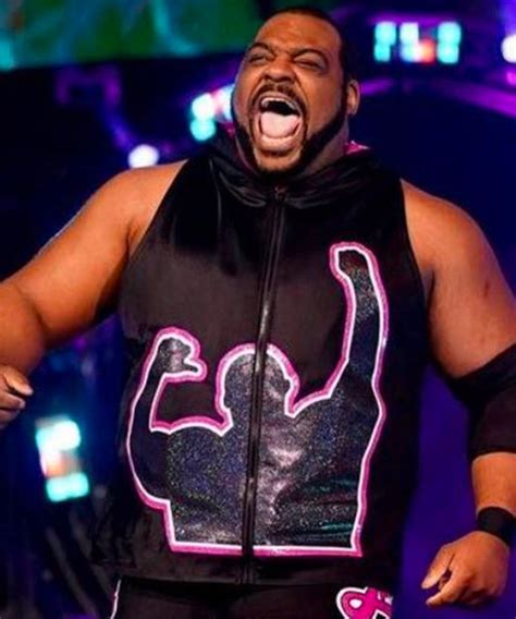 Satin Aew Keith Lee Vest With Hood Jacket Makers