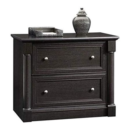 Amazon BOWERY HILL Executive Wood 2 Drawer Lateral File Cabinet In