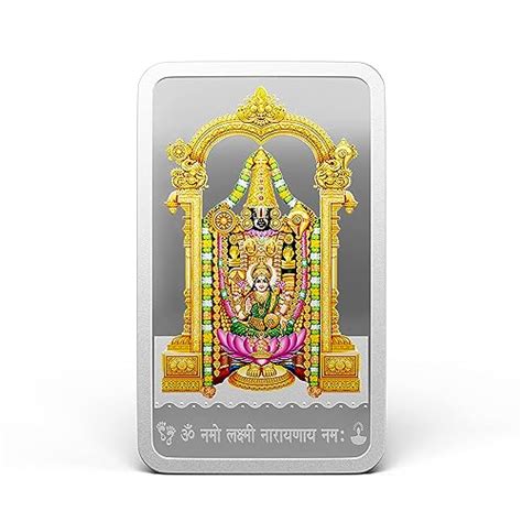 Buy Mmtc Pamp Purity Balaji Lakshmi Gm Silver Bar At Amazon In