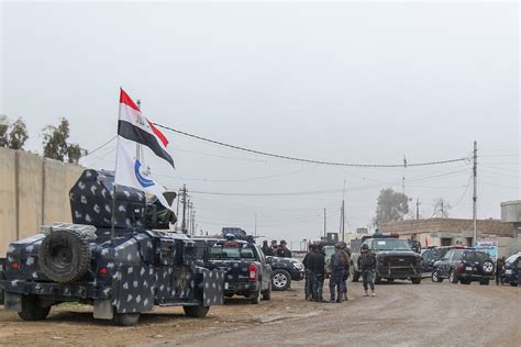 Iraqi Federal Police Conduct Operations To Free West Mosul From Isis