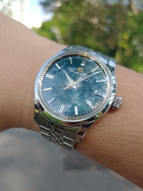 Limited Gs Jade Green Iwate Sbgw Sbgw Grand Seiko Luxury