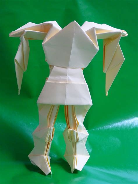 La Magia De Doblar Papel Como Hacer Un Robot En Origami