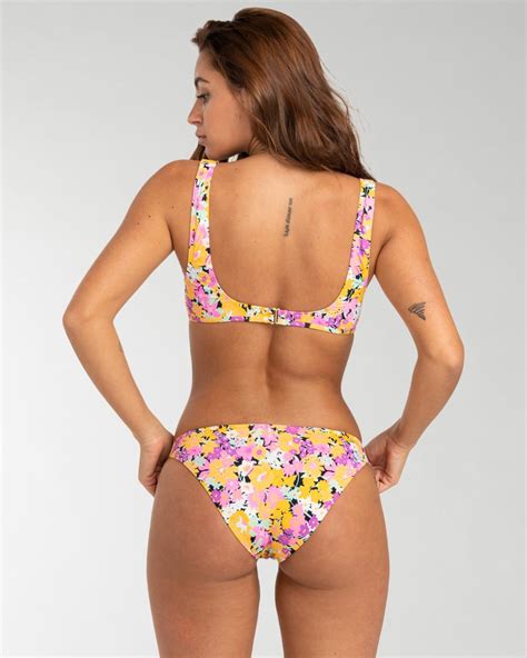 Billabong Bikinis Sol Searcher Ava Top De Bikini Deportivo Para