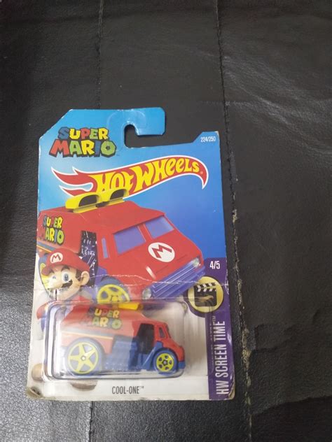 Hot Wheels Super Mario Cool One Unopened Hobbies Toys Toys Games On Carousell