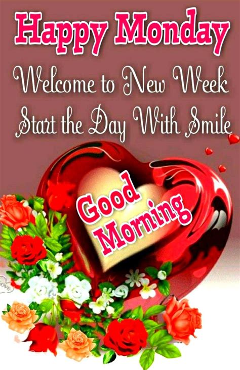 Happy Monday Saved By Sriram Monday Good Morning Wishes Good Morning Happy Monday Good