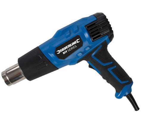 Silverline W Hot Air Heat Gun With Nozzles Paint Stripping Paint Varnish Ebay