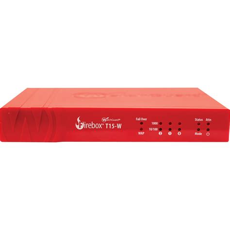 Watchguard Firebox T15 W Utm Firewall Gigabit Ethernet