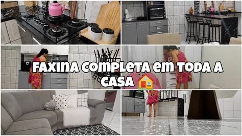 Faxina Completa Na Casa Toda Lavei Faxinei E Decorei O Lar 🏡 Motivação Para As Donas De Casa