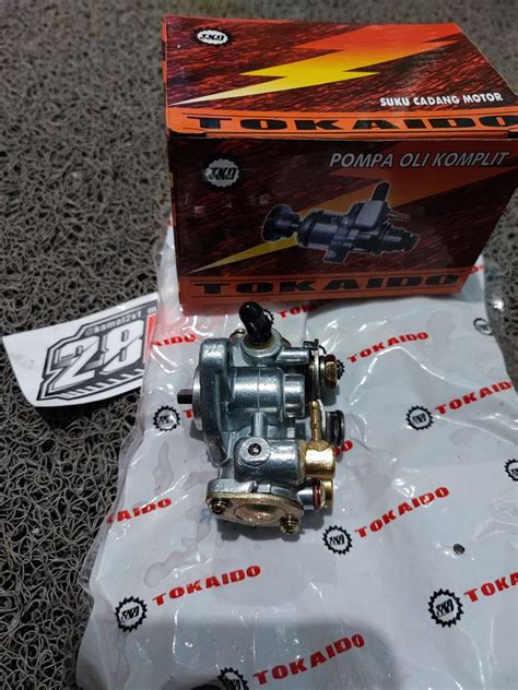 Pump Oil Pompa Oli Suzuki 2t 2tak RC80 RC100 RC110 Tornado Crystal