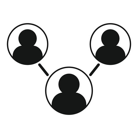 Customer referral program icon, simple style 14542154 Vector Art at