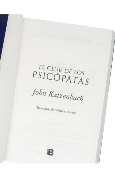 El club de los psicópatas Penguin Libros