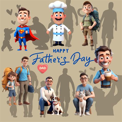 Father S Day Celebration Svg Clip Art Collection Dad Appreciation