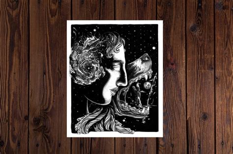 Scylla and Charybdis (print) | Cloven Hands Art