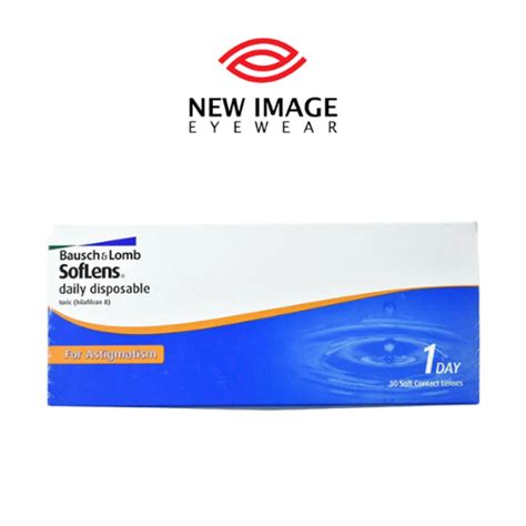 1 Day Soflens Daily Disposable For Astigmatism 30 Lenses New Image