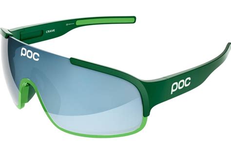 Okulary Rowerowe POC Crave Cat S2 Sportowe Zielone POC Moda Sklep