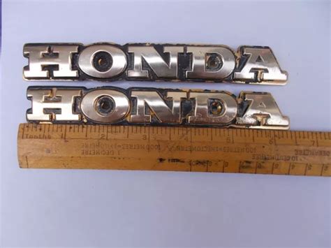 Honda Tank Badges For Sale Picclick Uk