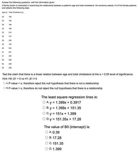 Solved Answer The Following Questions With The Information