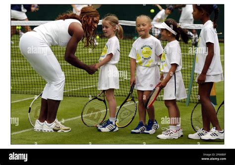 Young Venus And Serena Williams