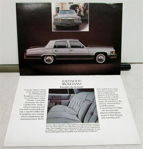 Other Car Manuals Manuals Literature Fleetwood Brougham Deville