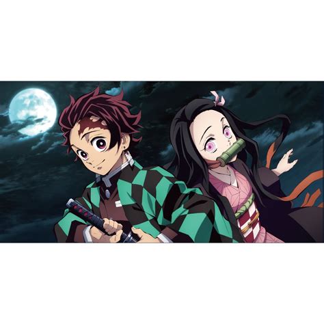 Demon Slayer: Kimetsu no Yaiba Tanjiro and Nezuko Smile Bath Towel