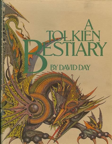 Ian Miller A Tolkien Bestairy Cover Book Art Bestiary Fantasy