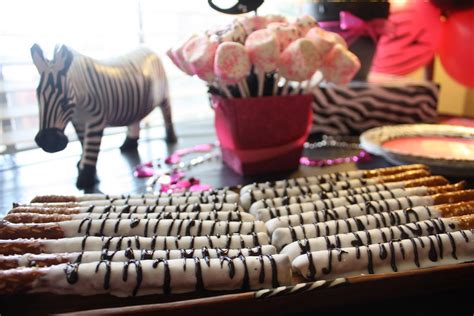 His Cherished Ones: Julia's Pink Zebra Party - a long picture post