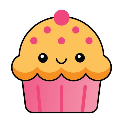 cartoon muffin 8