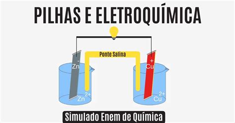 Eletroquimica Enem - Exercícios sobre eletroquímica: questões do Enem e vestibulares