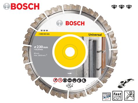 Bosch Tarcza Diamentowa Best Universal Mm Osprz T Robo Kop