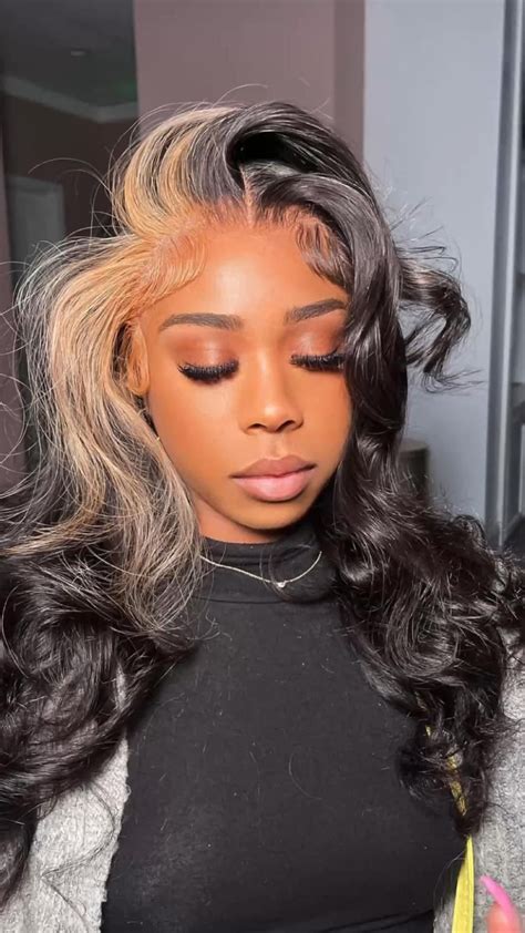 Blonde Patch Ideas Curly Hair Styles Hair Styles Hair Inspiration